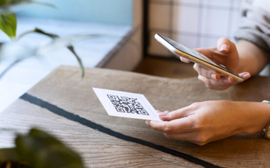 QR code em brinde corporativo